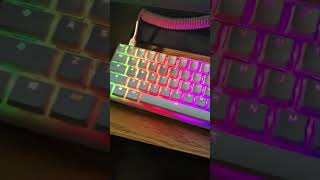 RGB Lighting effects on the Fnatic Streak 65 LP [upl. by Chappy]