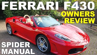 Ferrari F430 Spider Manual Detailed Review  Is this end of era Ferrari Supercar now the one to buy [upl. by Michaela]