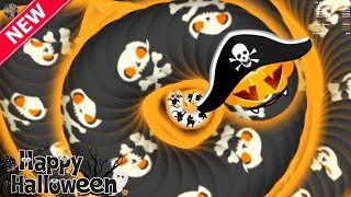 Wormateio Halloween Skins Update  Wormateio Unlock 1000000Coins For Free Wormateio Gameplay [upl. by Ecinrev82]