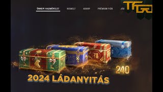 🎁 Opening 240 Large Boxes World of Tanks Holiday Ops 2024 [upl. by Gaston]