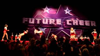 Gold Star Galaxy S5 Future Cheer Internationals 2014 Bournemouth [upl. by Hsiekal]