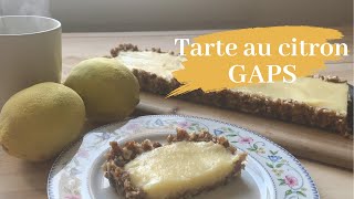 Tarte au citron GAPS  GAPS Global [upl. by Papp967]