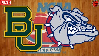 8 Baylor vs 6 Gonzaga College Basketball Live Game Cast amp Audio [upl. by Cahan160]