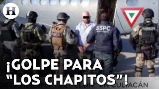 Detienen a Omar “N” alias quotEl Pelónquot supuesto jefe de plaza de quotLos Chapitosquot en Sonora [upl. by Alleuqahs]