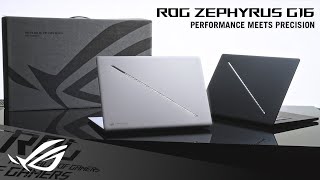 2024 ROG Zephyrus G16  Official unboxing video  ROG [upl. by Nnylg]