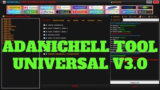 Comment Utiliser Adanichell tools Universal V34 pour le frp Bypass [upl. by Esta]