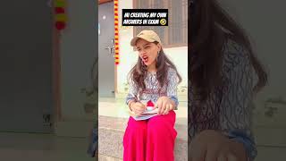 Me creating my own answers in exam 🤣😂😂 shorts viral comedy funnyvideo [upl. by Leahcimdivad]