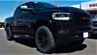 Modified Monday Lifted 2019 Ram 1500 Black Appearance Package [upl. by Rehpatsirhc]