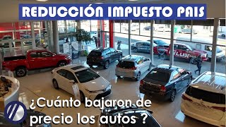 Reducción impuesto PAIS ¿Cuánto bajaron los autos en septiembre PRECIOS Hilux Ranger Yaris y más [upl. by Chari]