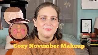 Cozy November Makeup  Full Face of Nothing New [upl. by Buote594]