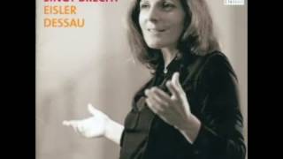 Hanns Eisler  Das quotVielleichtquot Lied Sonja Kehler [upl. by Eerdua]