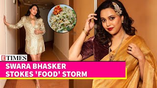 Swara Bhasker Lambasts Food Blogger For Her Vegetarian Post I Bakr Eid [upl. by Gianna]