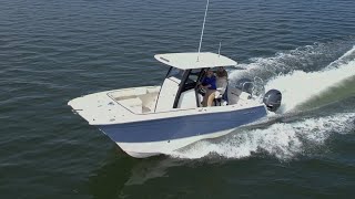 World Cat 260CCX Center Console Fishing Boat Review [upl. by Ruosnam878]