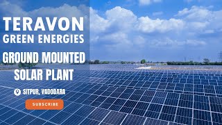 SOLAR PLANT BY TERAVON GREEN ENERGIES [upl. by Kenn]