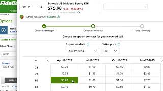 How to sell covered calls in Fidelity in UNDER 1 MINUTE [upl. by Xenos]