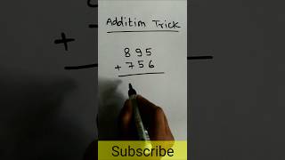 Teachers never teach you this trick  Addition Short Trick math tricks shorts [upl. by Tebazile]