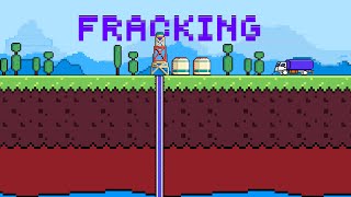 FRACKING process  fast explained [upl. by Eiffub]