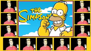 The Simpsons Theme  TV Tunes Acapella [upl. by Aneehsak]