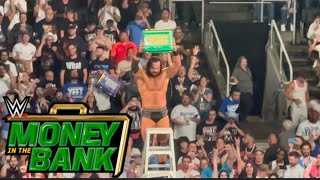 Drew McIntyre wins Money in the Bank  WWE Money in the Bank 762024 [upl. by Idas]