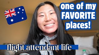 INTERNATIONAL FLIGHT ATTENDANT VLOG One of my favorite places [upl. by Blayze]