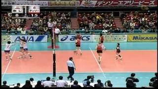 木村沙織 Saori Kimura EmpCup vs Denso 19Dec 2009 [upl. by Cammie]