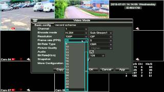 16 Channel AHD 720P Resolution CCTV DVR [upl. by Mendes]