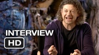 The Hobbit An Unexpected Journey  Andy Serkis Interview  Gollum 2012 HD [upl. by Ardnahcal]