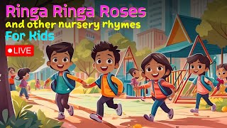 Ringa Ringa Roses Song and English Children Nursery Rhymes  MumMum TV Live  NurseryRhymes [upl. by Submuloc]