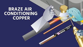 How to Braze Air Conditioning Copper [upl. by Becker]