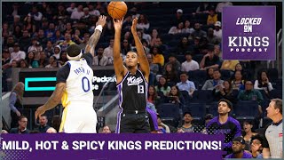 Keegan Murray Will Make 250 ThreePointers  Mild Hot amp Spicy Sacramento Kings Predictions [upl. by Bjorn504]