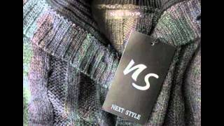 Maglia Cardigan Uomo Slim Fit Collo Alto Chiusura Con Bottoni Varanti Colori [upl. by Conlon]