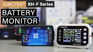 JUNCTEK KHF Series Battery Monitor ⭐ KH110F  KH140F  KH160F [upl. by Olraced]