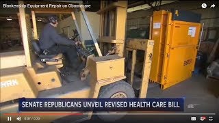 Blankenship Equipment Repair on Obamacare [upl. by Ycnan927]