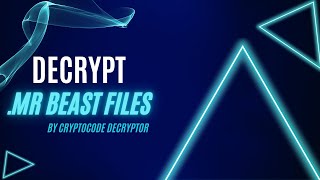 MrBeast Ransomware Virus Removal amp File Decryption Guide [upl. by Lalittah237]