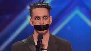 Americas Got Talent  Tape Face All Acts [upl. by Cyndy]