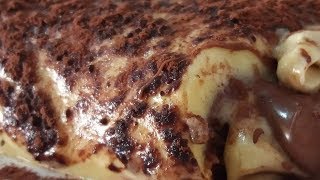 TIRAMISU ALLA NUTELLA SENZA UOVA  FoodVlogger [upl. by Raimund]