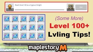 Trying to get Level 120 Leveling Tips for Lvl 100 Maplestory M [upl. by Zucker]