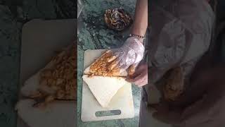 Vegetable chilli garlic sandwich 🧑‍🍳 grilled food sandwich viralvideo 🌠🌏🧑‍🍳 [upl. by Hourigan]