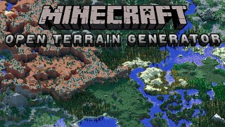 Обзор мода Open Terrain Generator  Создай свой мир  Minecraft 1122 [upl. by Maram]