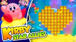 ¡No nos rendimos  32 Kirby Star Allies en español Switch con Naishys [upl. by Aerdna]