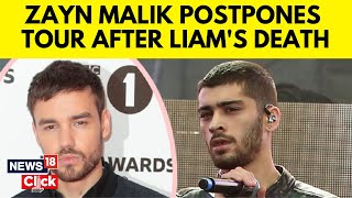 Zayn Malik Postpones US Tour Dates After Liam Payne’s ‘Heartbreaking’ Death  Liam Payne Death N18G [upl. by Riccio498]