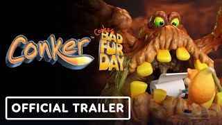 Conkers Bad Fur Day x First 4 Figures  Official The Great Mighty Poo Statue Sneak Peek Trailer [upl. by Woodley807]