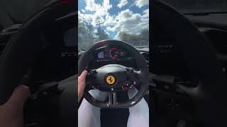 Ferrari SF90 POV Drive with VALVETRONIC DESIGNS Exhaust sf90 ferrari car cars cars valvetronic [upl. by Shakti]