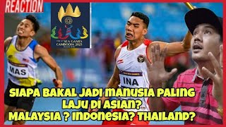 🇮🇩🇲🇾MANTAP‼️MALAYSIA INDONESIA THAILAND HADIRKAN PELARI PELARI TERBAIK UNTUK 100M SUKAN SEA 2023 [upl. by Rettke]