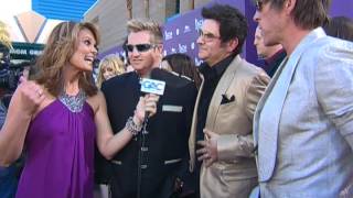 Rascal Flatts Red Carpet Interview ACM Awards 2012 [upl. by Dlanigger]