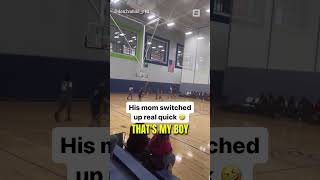 His Mom Changed Her Mind In The Middle Of The Game 😂 [upl. by Etnahs]