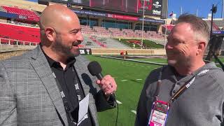 Colorado football pregame from Jones ATampT Stadium in Lubbock [upl. by Selin]