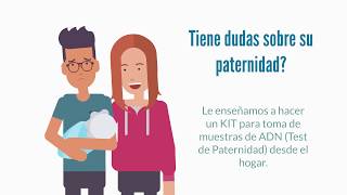 ADN Paternidad  Cómo hacer una Prueba de Paternidad desde el hogar [upl. by Aihsirt]