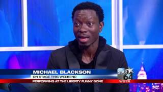 Michael Blackson AKA the African King of Comedy to perform at Liberty Funny Bone [upl. by Acnoib850]