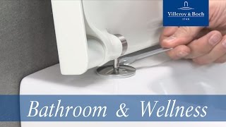 How to install  SupraFix for compact WC  Villeroy amp Boch [upl. by Hubbard]